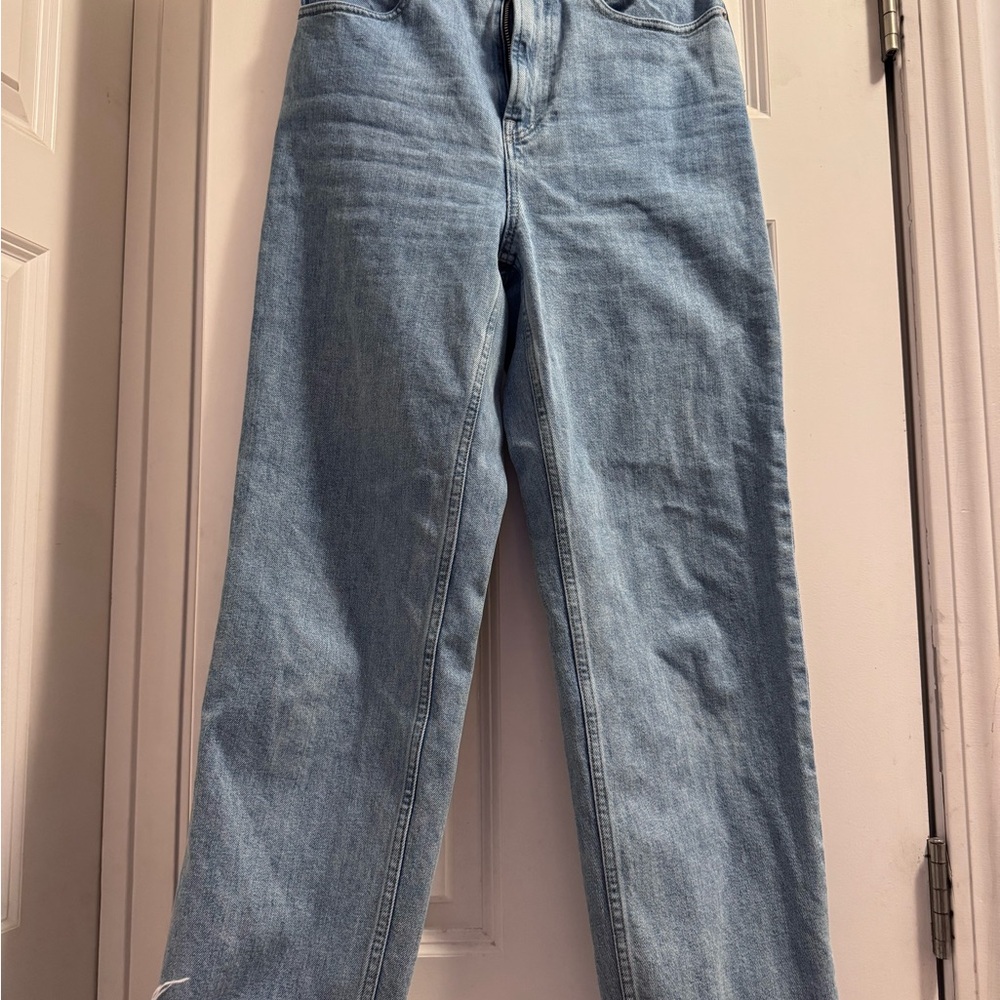 Everlane Sky Blue Straight Leg Jeans